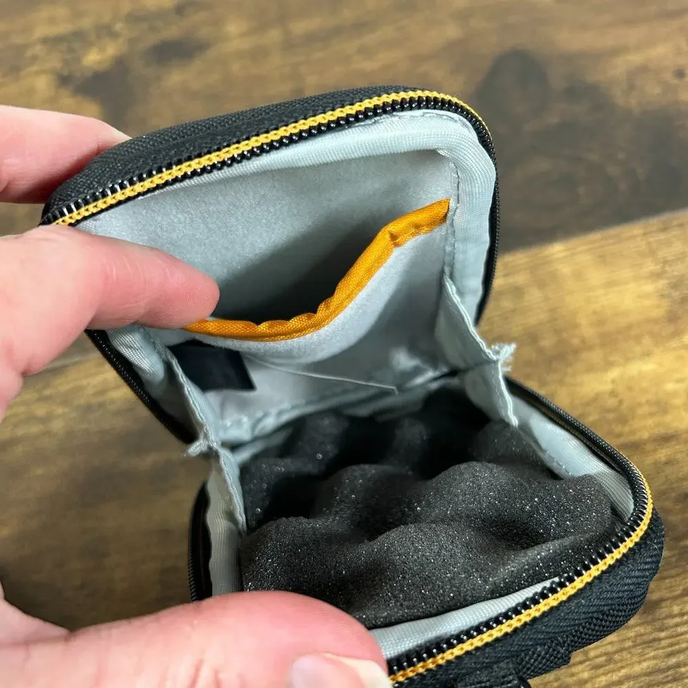 Lowepro Santiago II Hard Case for Compact Digital Camera 4.9 x 3.3 x 1.4 Black